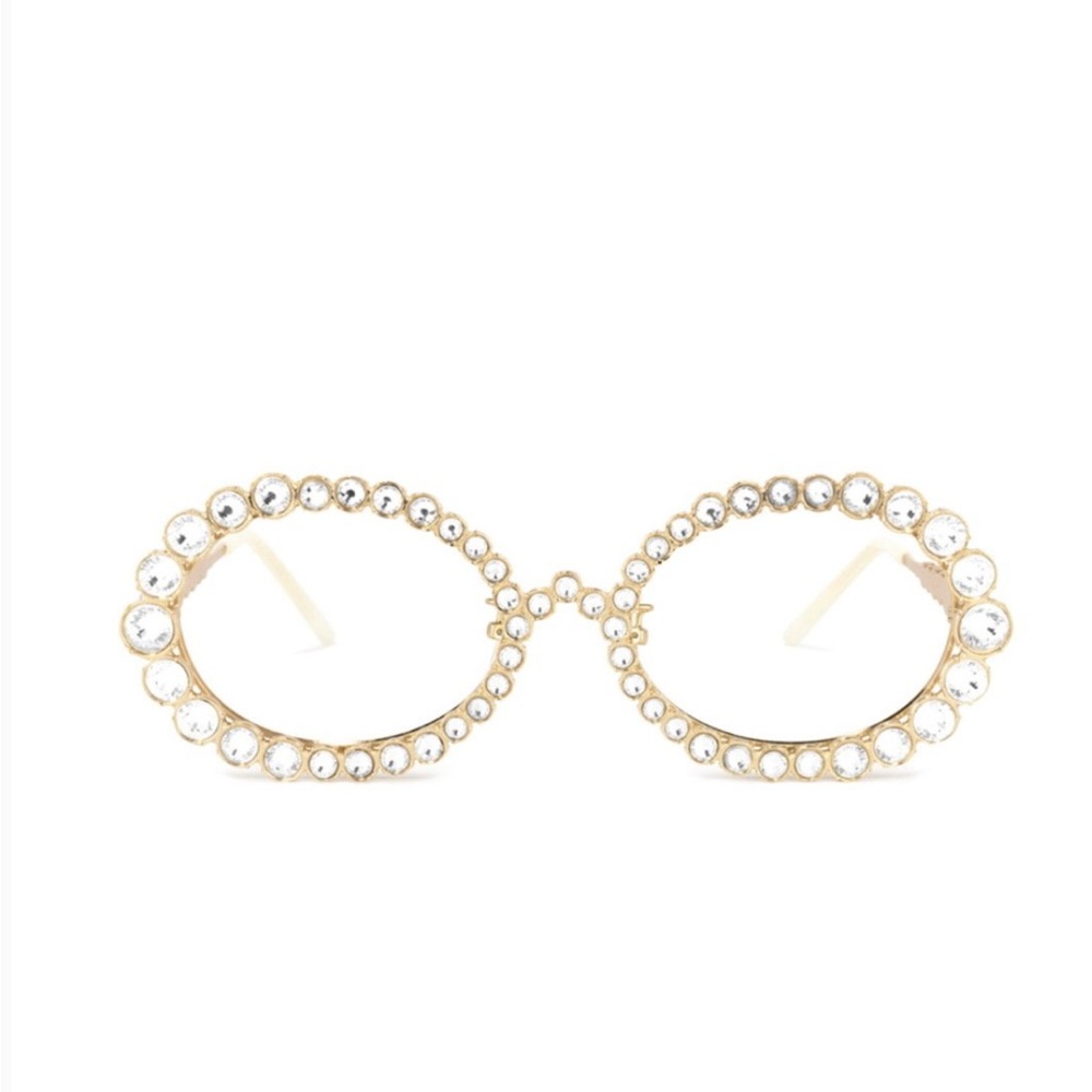 Gold Fashion Glasses
